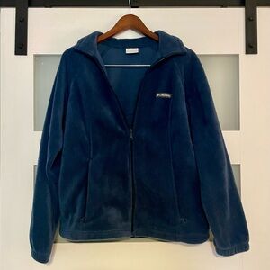 Columbia Navy Full-Zip Fleece Jacket